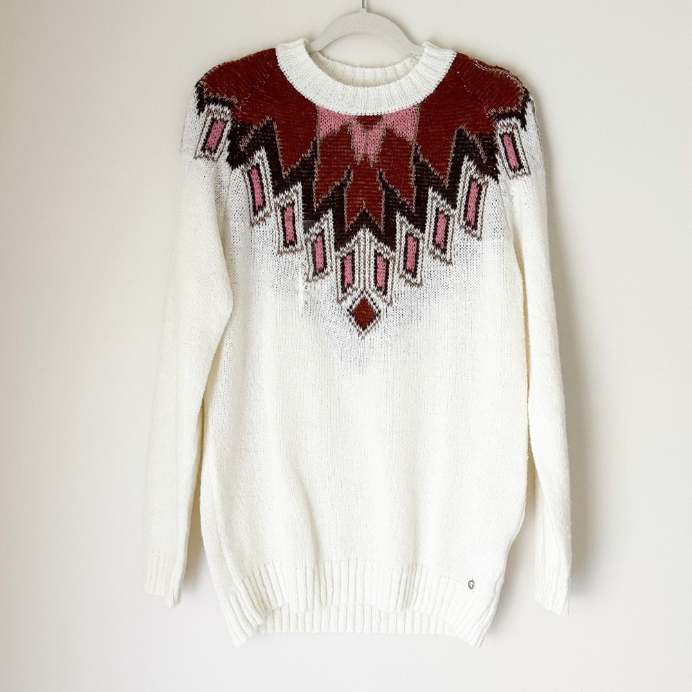 Guess Made in Italy Wool Blend Sweater size L NEW